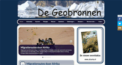 Desktop Screenshot of geobronnen.com