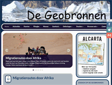 Tablet Screenshot of geobronnen.com